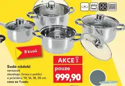 Kaufland Sada nádobí nabídka