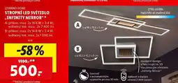 Lidl STROPNÍ LED SVÍTIDLO ,,INFINITY MIRROR nabídka