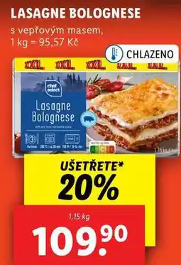 Lidl LASAGNE BOLOGNESE, 1,15 kg nabídka