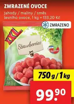 Lidl ZMRAZENÉ OVOCE, 750 g/1 kg nabídka