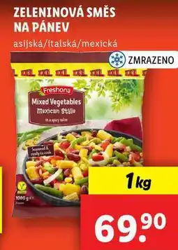 Lidl ZELENINOVÁ SMĚS NA PÁNEV, 1 kg nabídka