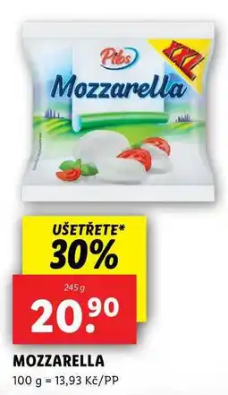 Lidl MOZZARELLA, 245 g nabídka