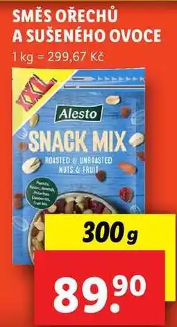 Lidl SMĚS OŘECHŮ A SUŠENÉHO OVOCE, 300 g nabídka