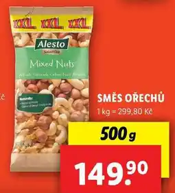 Lidl SMĚS OŘECHŮ, 500 g nabídka