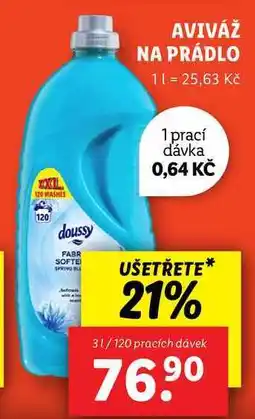 Lidl AVIVÁŽ NA PRÁDLO, 3 l/120 PD nabídka