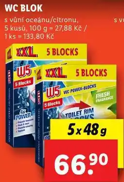 Lidl WC BLOK, 5x 48 g nabídka