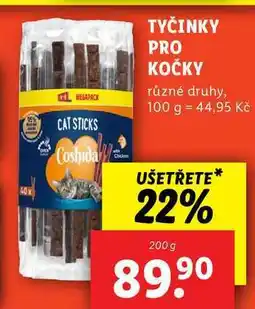 Lidl TYČINKY PRO KOČKY, 200 g nabídka
