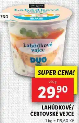 Lidl LAHŮDKOVÉ/ČERTOVSKÉ VEJCE, 250 g nabídka