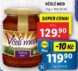 Lidl VČELÍ MED, 900 g nabídka