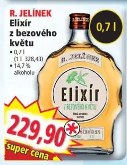 Norma R. Jelínek Elixír z bezového květu nabídka