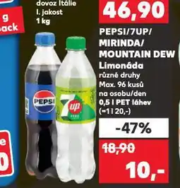 Kaufland Mountain dew nabídka