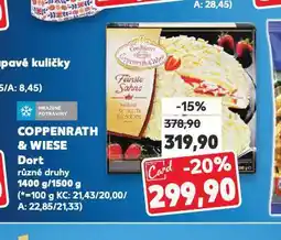 Kaufland Coppenrath & wiese ovocný dezert nabídka