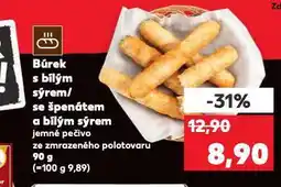 Kaufland Búrek se špenátem a bílým sýrem nabídka