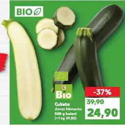 Kaufland Bio cuketa nabídka