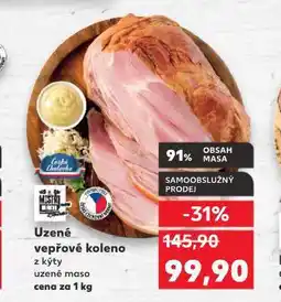 Kaufland Uzené vepřové koleno nabídka