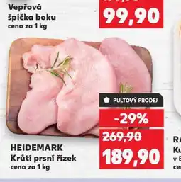 Kaufland Krůtí prsní řízek nabídka