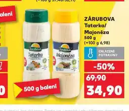 Kaufland Zárubova majonéza nabídka