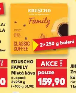 Kaufland Káva eduscho nabídka