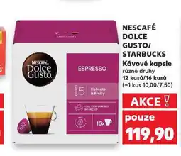 Kaufland Starbucks kávové kapsle nabídka