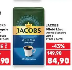 Kaufland Jacobs káva nabídka