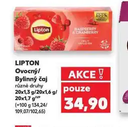 Kaufland Lipton čaj nabídka