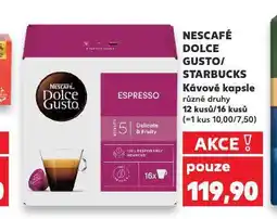 Kaufland Kávové kapsle dolce gusto nabídka