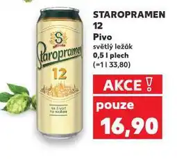 Kaufland Pivo staropramen nabídka