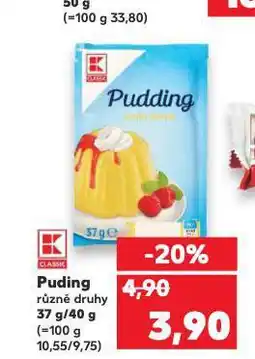 Kaufland Puding nabídka