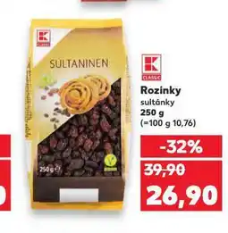 Kaufland Rozinky nabídka