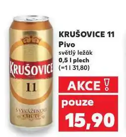 Kaufland Pivo krušovice nabídka