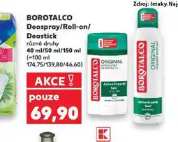 Kaufland Borotalco deostick nabídka