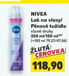 Kaufland Nivea pěnové tužidlo nabídka