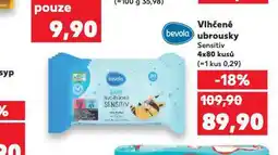 Kaufland Bevola vlhčené ubrousky nabídka