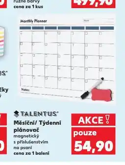 Kaufland Týdenní plánovač nabídka