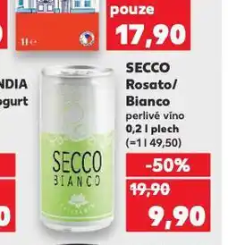 Kaufland Secco rosato nabídka