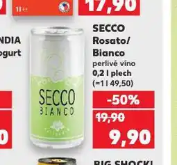 Kaufland Secco bianco nabídka