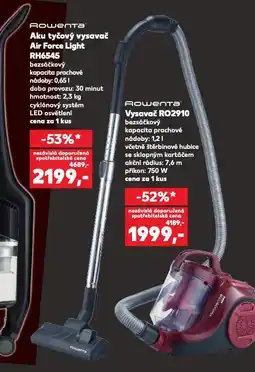 Kaufland Vysavač nabídka