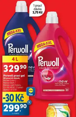Lidl Perwoll prací gel, 80 pracích dávek nabídka