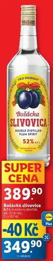 Lidl Bošácká slivovice, 0,7 l nabídka