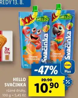 Lidl HELLO SVAČINKA, 200 g nabídka