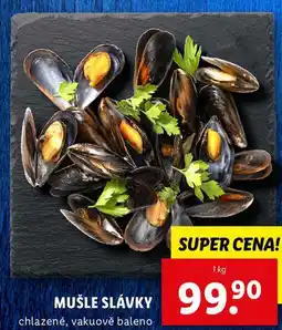 Lidl MUŠLE SLÁVKY, 1 kg nabídka