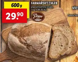 Lidl FARMÁŘSKÝ CHLÉB, 600 g nabídka