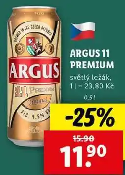 Lidl ARGUS 11 PREMIUM, ,05 l nabídka