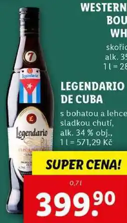 Lidl LEGENDARIO DE CUBA, 0,7 l nabídka