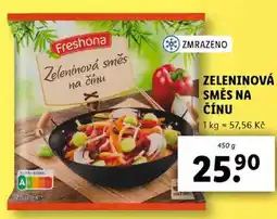 Lidl ZELENINOVÁ SMĚS NA ČÍNU, 450 g nabídka