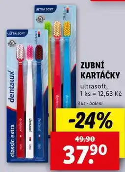 Lidl ZUBNÍ KARTÁČKY, 3 ks nabídka