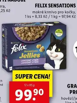 Lidl FELIX SENSATIONS, 12x 85 g nabídka