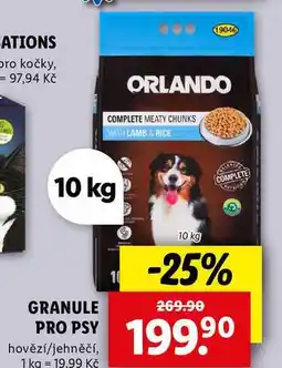 Lidl GRANULE PRO PSY, 10 kg nabídka