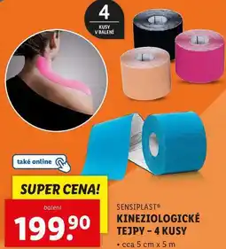 Lidl KINEZIOLOGICKÉ TEJPY - 4 KUSY nabídka