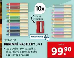 Lidl BAREVNÉ PASTELKY 3 v 1 nabídka
